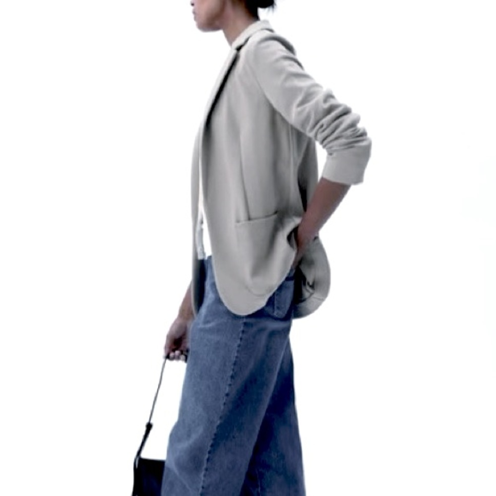 Massimo Dutti Wool Blend Blazer